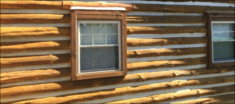 Log Home Whole Log Replacement  Harris County, Georgia